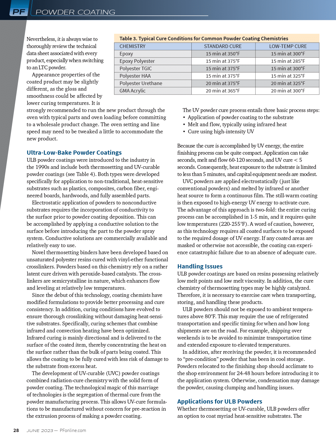 Products Finishing Magazine June 2023
